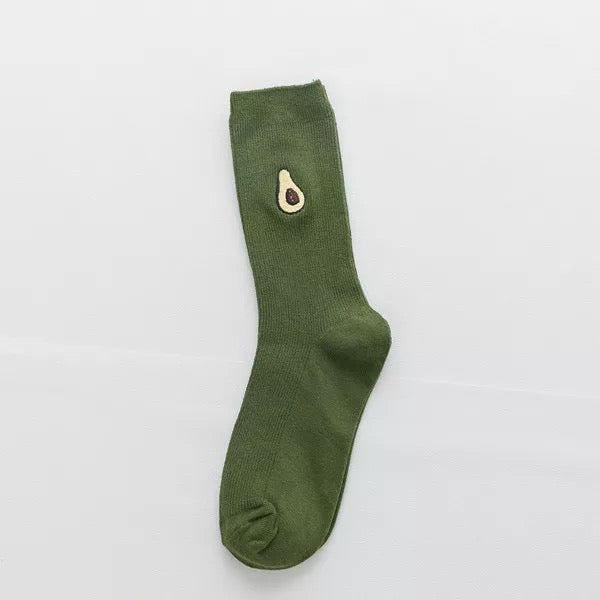 New Avocado Funny Style Socks