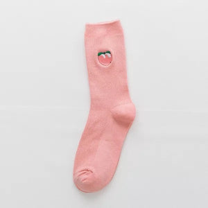 New Peach Funny Style Socks