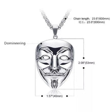 Load image into Gallery viewer, Face Pendant Necklace
