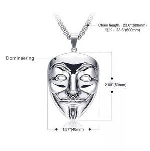 Face Pendant Necklace