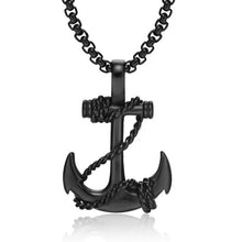 Load image into Gallery viewer, Anchor Pendant Necklace
