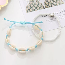 Load image into Gallery viewer, Turtle &amp; Sea Shell Bracelet and Anklets
