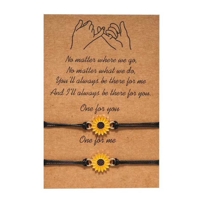 Sunflower Friendship Bracelet