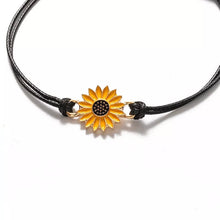 Load image into Gallery viewer, Sunflower Friendship Bracelet
